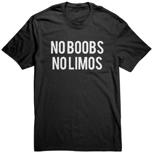 No Boobs No Limos Vegas travel Shirt