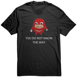 You Do not know the way Shirt